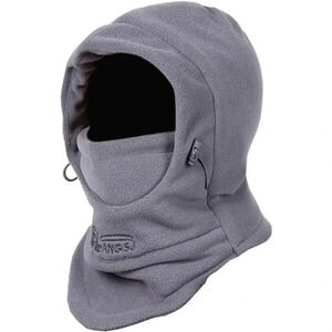 Kids Fleece Balaclava Face Mask Windproof Thicken Winter Hat Neck  Warmer